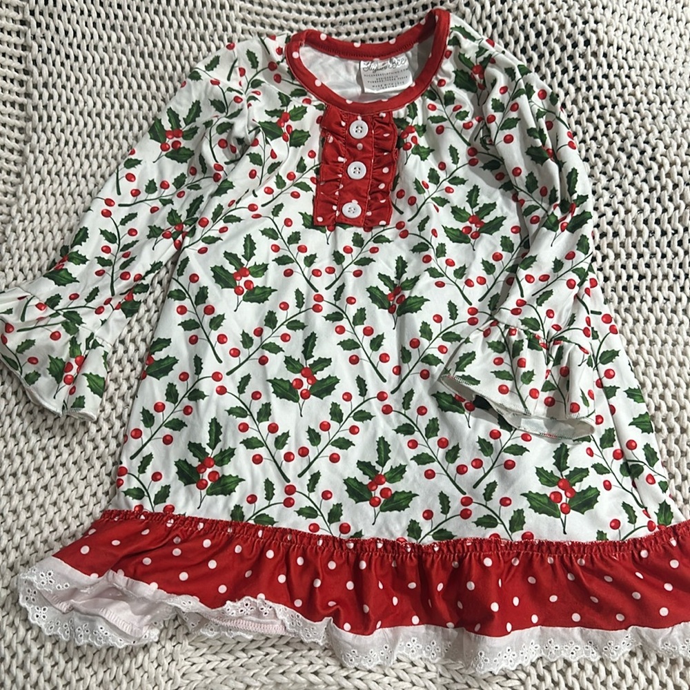 Girls Christmas Nightgown